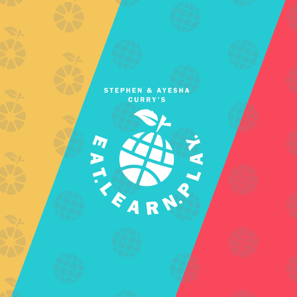 Eat. Learn. Play. Steph & Ayesha Curry's Non Profit Org Logo