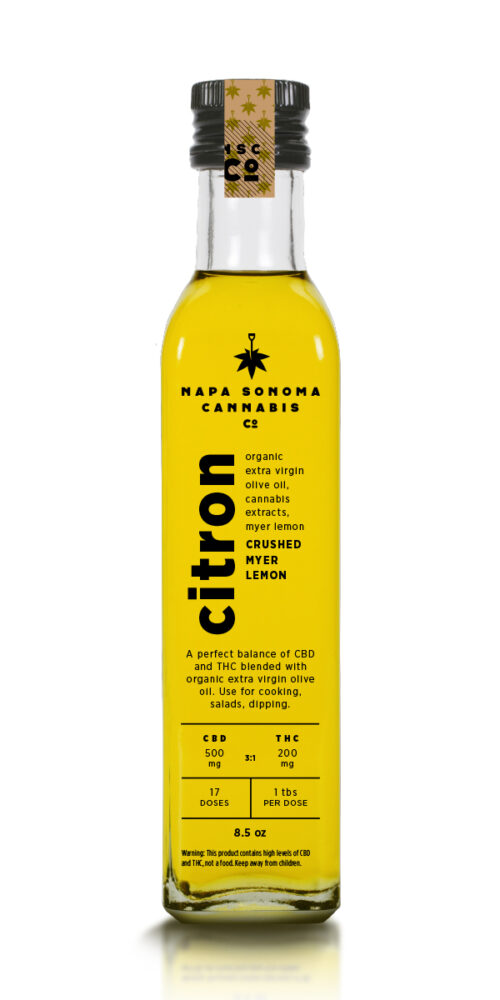 Napa Sonoma Cannabis Company infused oil Citron