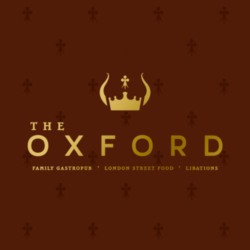 The Oxford London Gastropub identity design